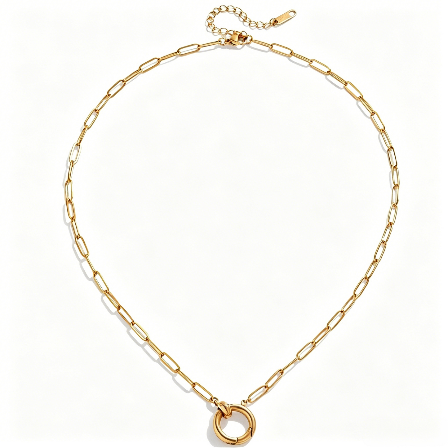 KAIA PAPERCLIP NECKLACE