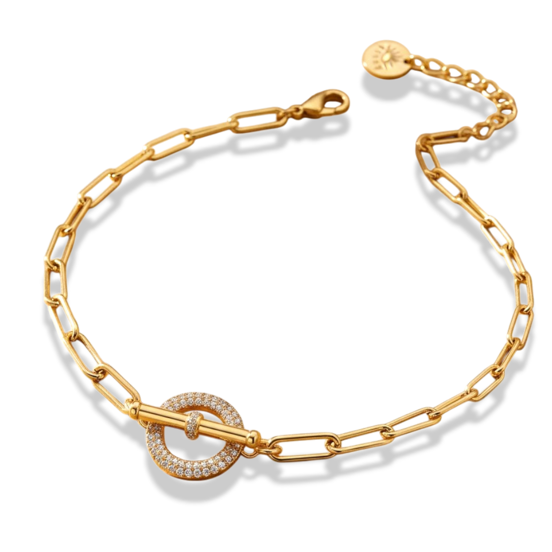 THE KAIRON CROWN - 18K GOLD PVD & PAVÉ CZ