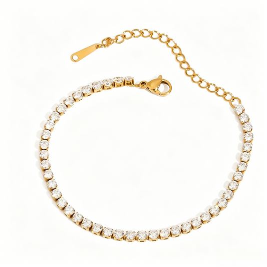 RAYVE PAVE CZ TENNIS BRACELET