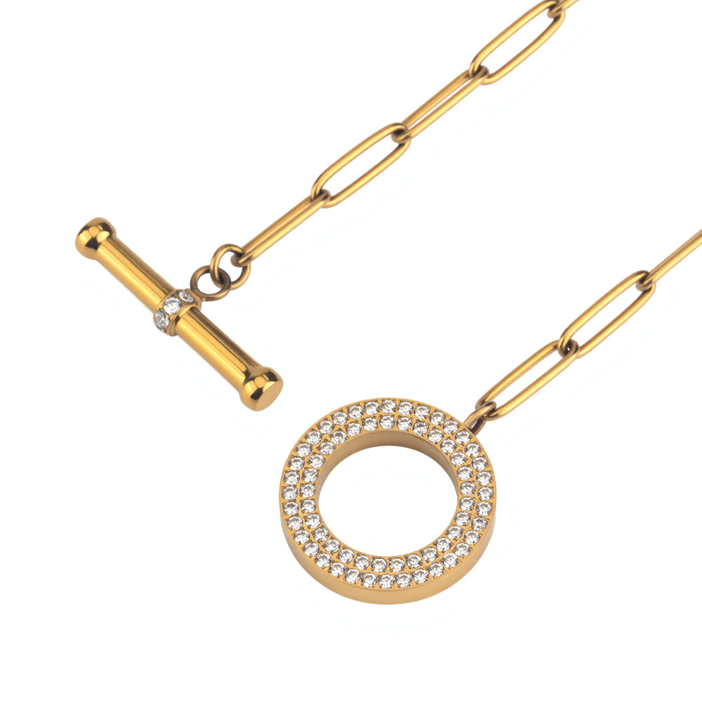 THE KAIRON CROWN - 18K GOLD PVD & PAVÉ CZ