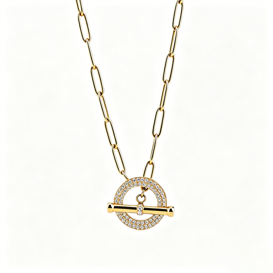 THE KAIRON CROWN - 18K GOLD PVD & PAVÉ CZ